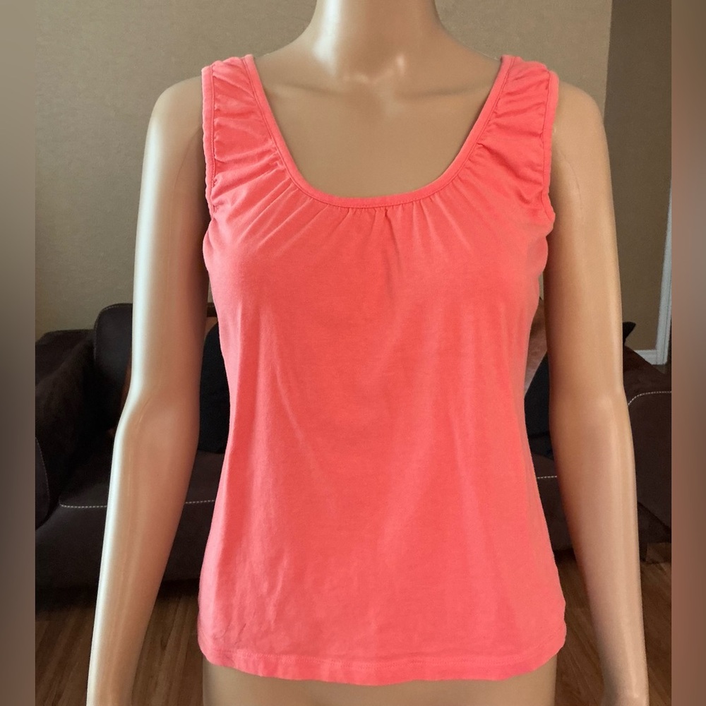 BIANCA NYGARD Orange Sleeveless Tank Top - Size XS